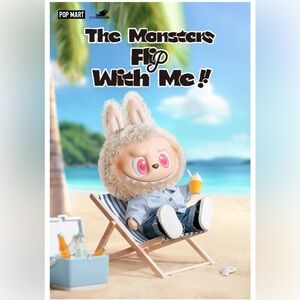 POP MART The Monsters Flip With Me MEGA Labubu - 100% Authentic -